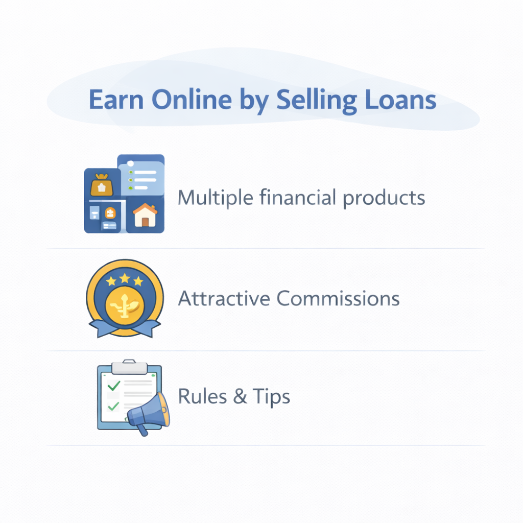 Earn Online By Selling Loans